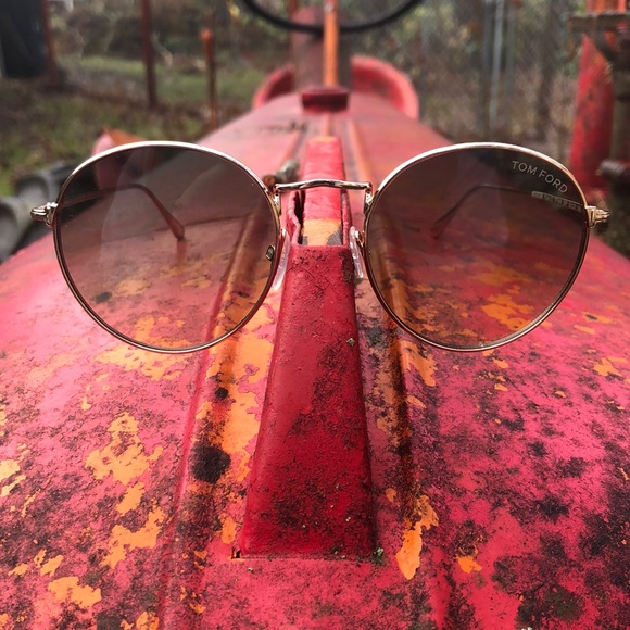 Tom ford ryan 52mm round sunglasses Clearance